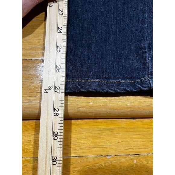 1822 Adriana Jeans Womens 12 Skinny Blue High Rise Bird Western Aztec Boho Y2K - Picture 11 of 11